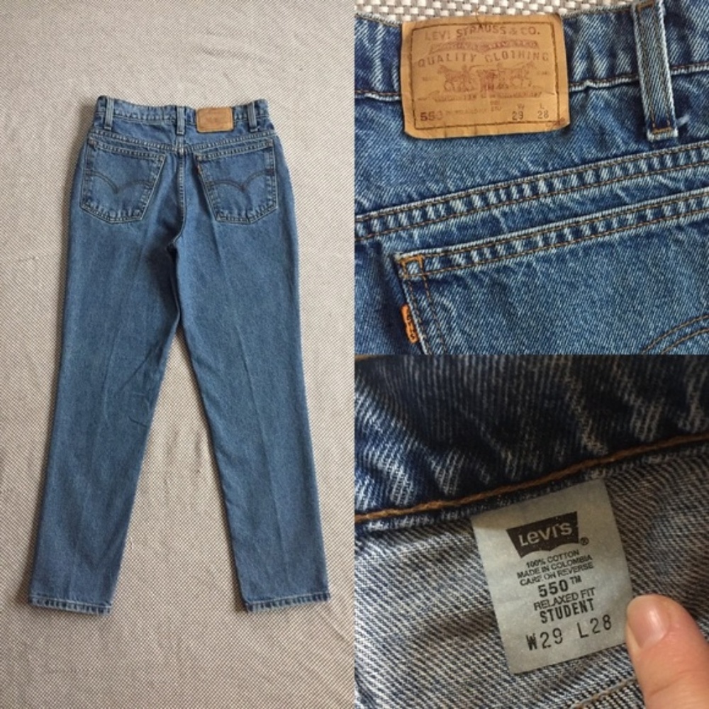 Vintage Levis 550 - medium wash